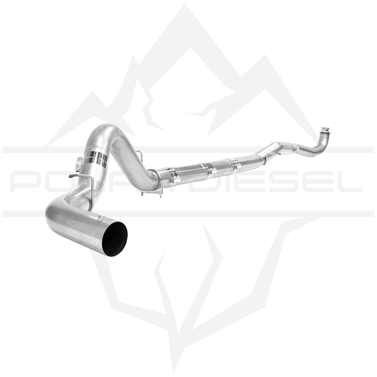 2017-2025 Duramax 6.6L 304SS 5" Polar Exhaust