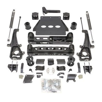 2019-2022 Dodge/Ram 1500 4WD 6.0'' With Factory Air Suspension Lift Kit and 22" Wheels Big Bore Kit W/ Falcon 1.1 Monotube Shocks