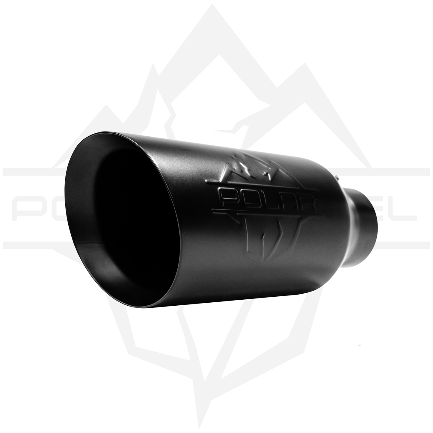 Polar Diesel Black Oval Exhaust Tip