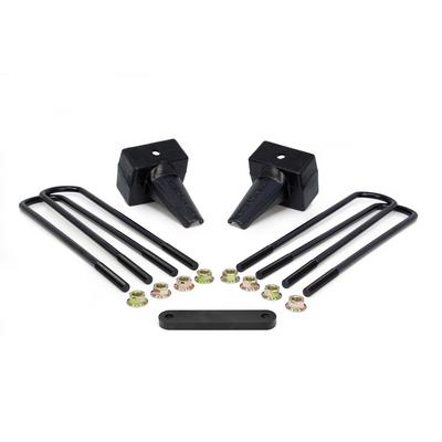1999-2010 Ford F250/F350/F450 RWD, 4WD 5'' Flat Rear Block Kit with Carrier Bearing Spacer for 2 Piece Drive Shaft