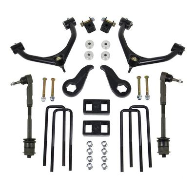 2011-2019 Chevrolet/GMC 2500/3500HD RWD, 4WD 3.5'' SST Lift Kit Front with 1.0'' Rear with Upper Control Arms without Shocks
