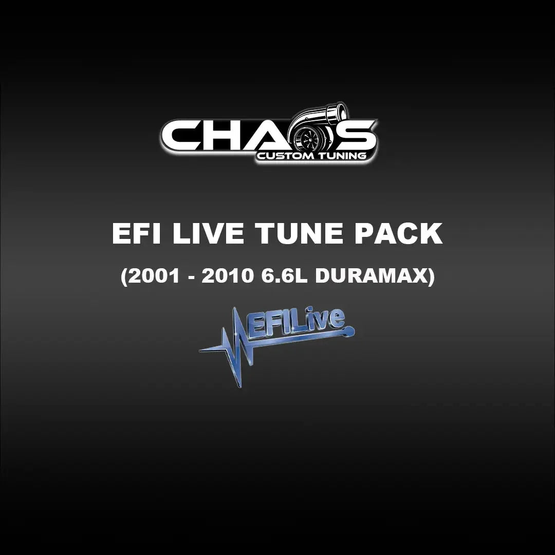 Chaos Custom Tuning EFI Live Tune Files (2001-2010 Duramax LB7/LLY/LBZ/LMM 6.6L) Tune Files Chaos Custom Tuning