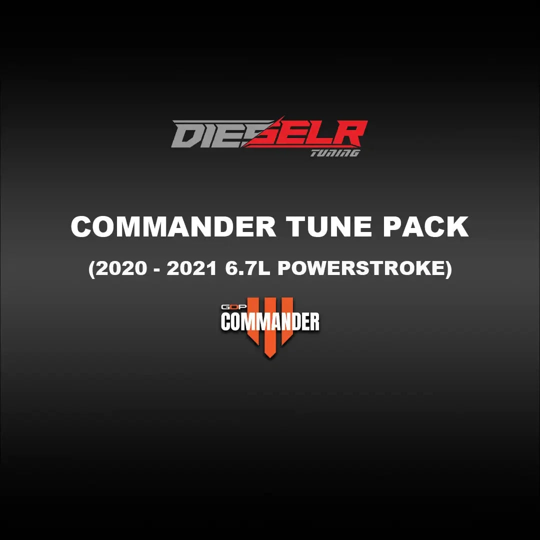 DIESELR Commander Tune Files (2020-2021 Powerstroke 6.7L) Tune Files DIESELR Tuning