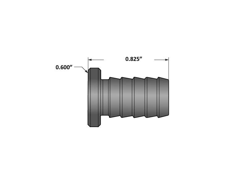 Fleece 3/8" Billet Aluminum Universal Block Off Plug