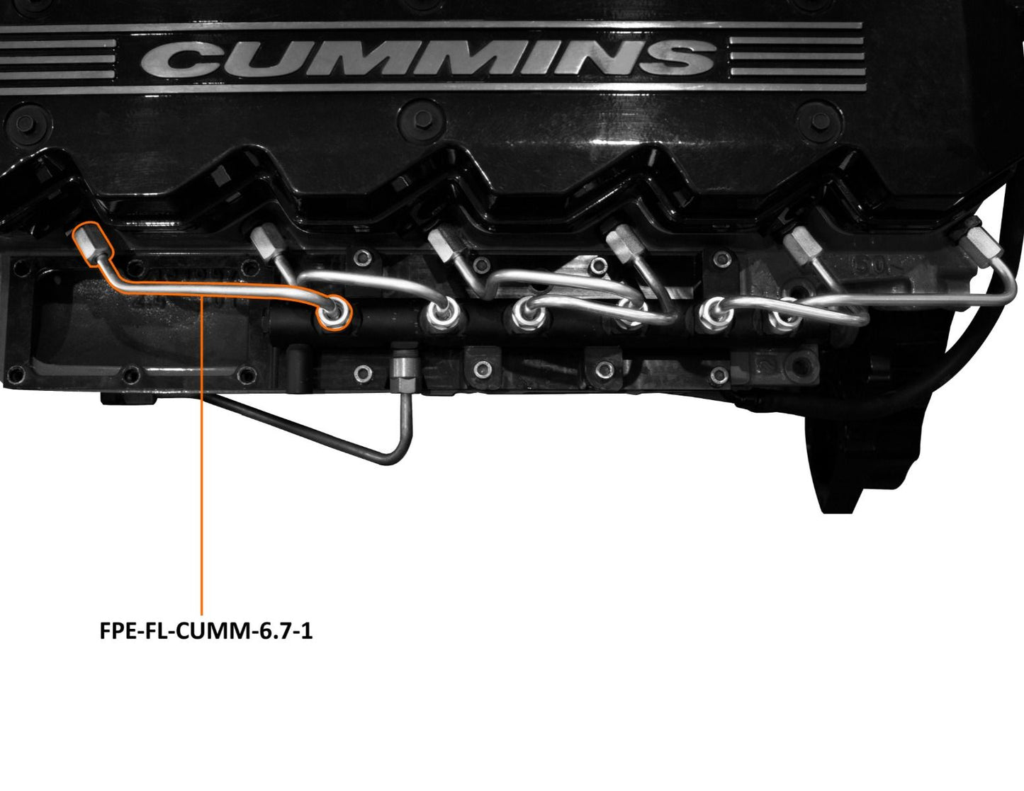 Fleece 07.5'-18' 6.7L Dodge Cummins #1 Injection line