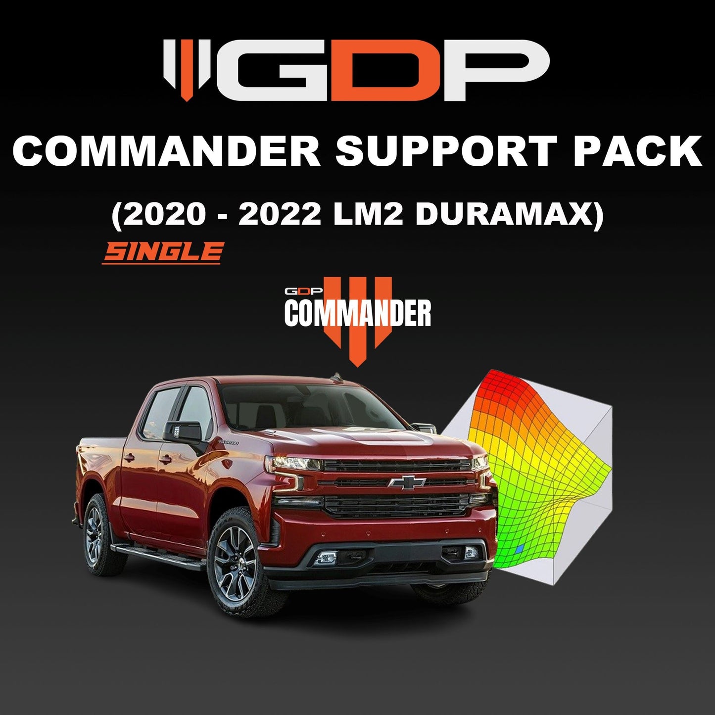 GDP Commander Support Pack - Single (20-22 GM 1500 3.0L LM2 Duramax) GDP Tune Files GDP