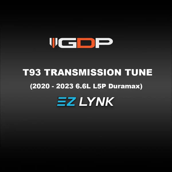GDP EZ Lynk Transmission Tune File T93/T87 (2017-2023 6.6L L5P Duramax)