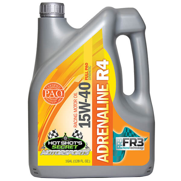 HSS 15W40 1 Gallon ADRENALINE R-Series Racing R401G