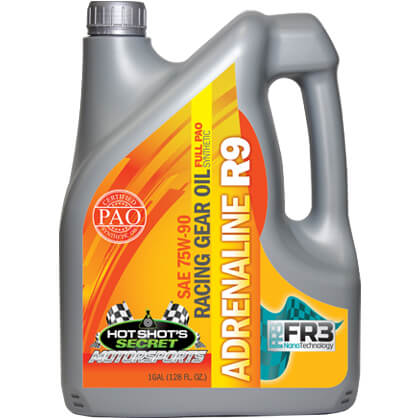 HSS 75W90 1 Gallon ADRENALINE R9 Racing Gear Oil