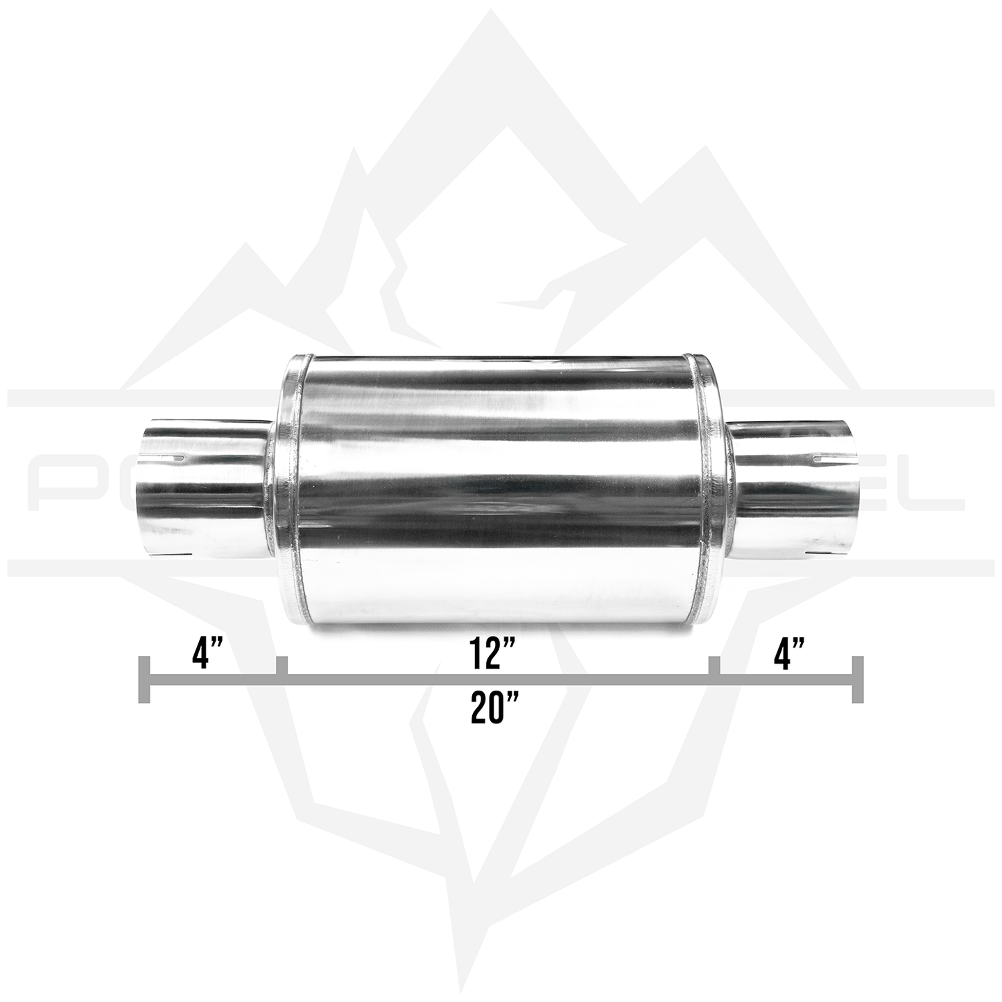 Universal 4" Polar Muffler