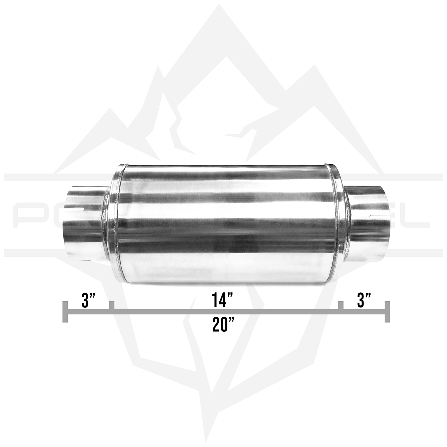 Universal 5" Polar Muffler