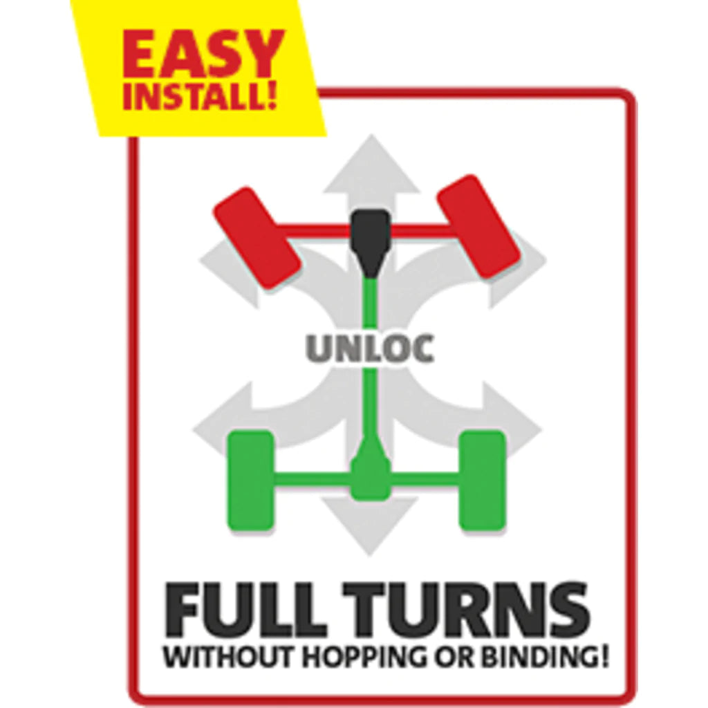 2 LOW UNLOC CHEVY 2014-UP '15-'19 2500-3500 4WD / '14-'19 1500 4WD / '15-'20 SUV 4WD
