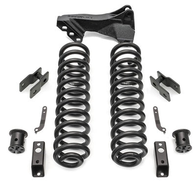 2020-2022 Ford F250/F350/F450 Diesel 4WD 2.5'' Coil Spring Front Lift Kit with Front and Rear Shock Extensions and Front Track Bar Bracket