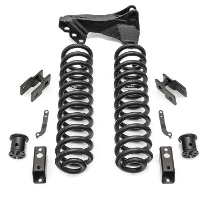 2011-2019 Ford F250/F350 Diesel 4WD 2.5'' Coil Spring Front Lift Kit with Front Shock Extensions and Front Track Bar Bracket
