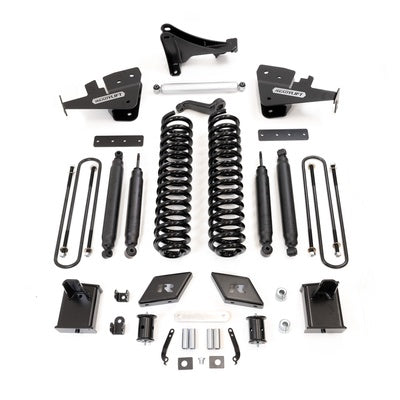 2017-2022 Ford F250 Diesel 4WD 7'' Coil Spring Lift Kit with SST3000 Front/Rear Shocks and Front Track Bar Bracket (Trucks without Camper Spring Package)
