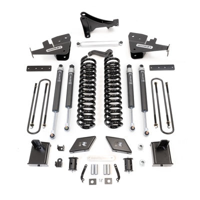 2017-2022 Ford F250 Diesel 4WD 7'' Coil Spring Lift Kit with Falcon 1.1 Monotube Front/Rear Shocks and Front Track Bar Bracket (Trucks without Camper Spring Package)