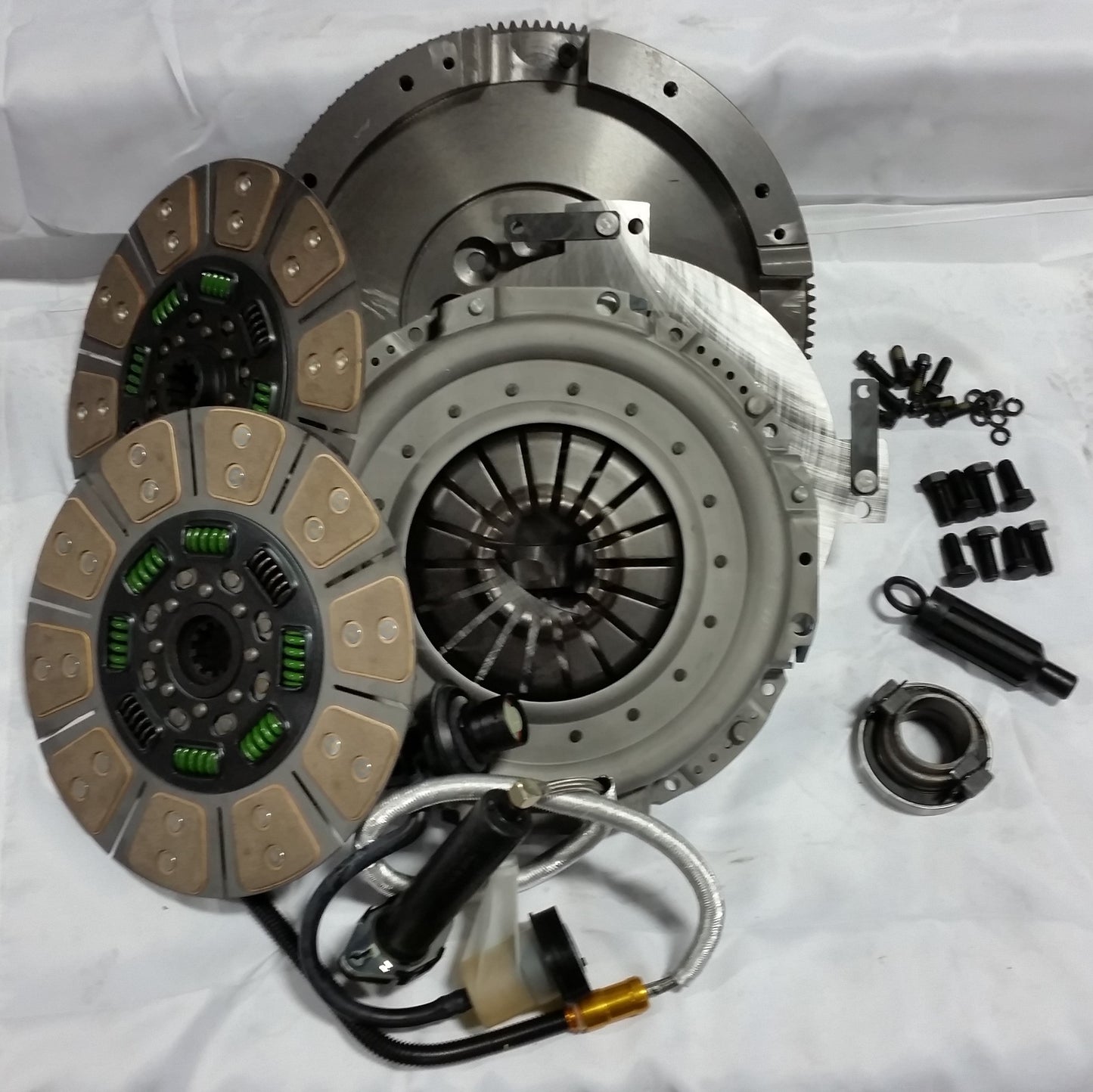 Valair Dual Disc QUIET Clutch 2005.5+ Dodge G56 Mercedes 6 Speed 13" x 1.375" Ceramic Buttons