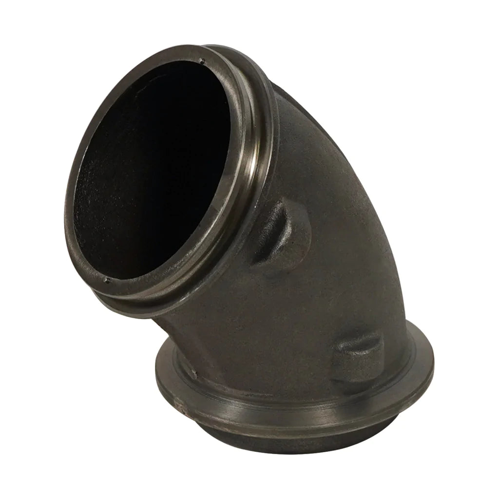 BD EXHAUST ELBOW, TURBO CAST DODGE 5.9L CUMMINS 2004.5-2007