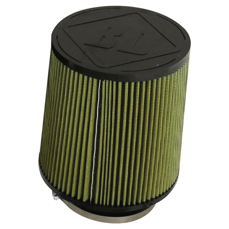 BD HIGH FLOW WASHABLE AIR FILTER 5IN INLET RUMBLE B/COBRA TURBO KITS