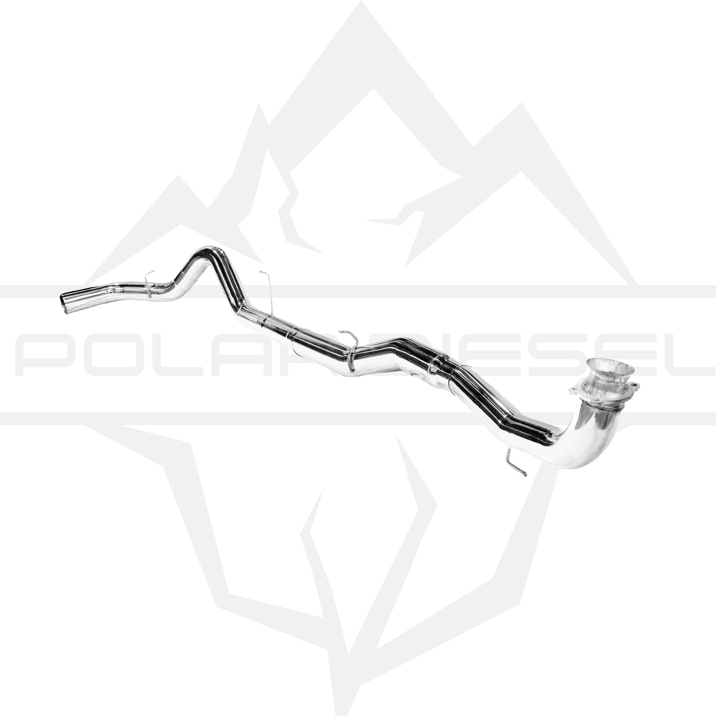 2017-2025 Duramax 6.6L 5" Polished Polar Exhaust