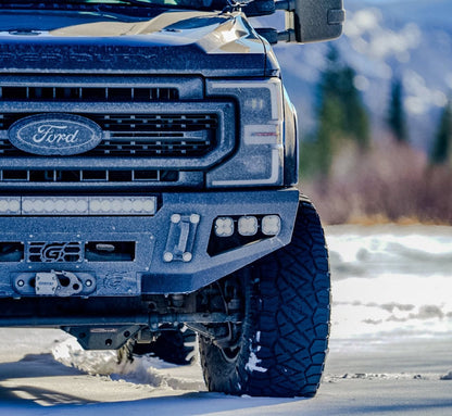 GRIDIRON 2017-2022 Ford F250-F550 Base Winch Front Bumper