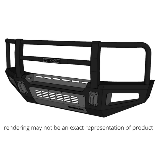 GRIDIRON 2019.5+ Chevrolet 2500/3500 Full Tube Front Bumper