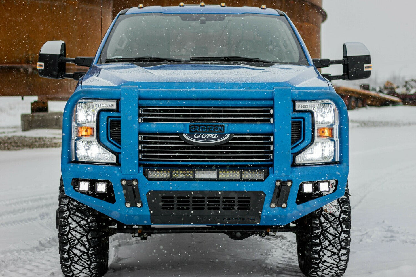 GRIDIRON 2017-2022 Ford F250/F350 Full Tube Front Bumper