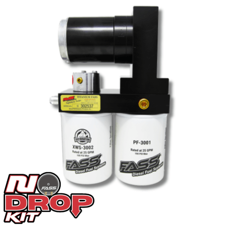 FASS No-Drop Series 250GPH Fuel System for 2005-2018 & 2021-2024 Dodge RAM Cummins 5.9L and 6.7L (1000-1200hp)