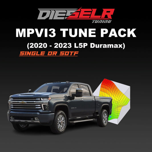 DIESELR MPVI3 Tune Files (2020-2023 Duramax L5P 6.6L) Tune Files DIESELR Tuning 