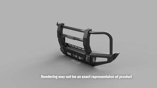GRIDIRON 2024+ GMC 2500/3500 Full Tube Winch Front Bumper