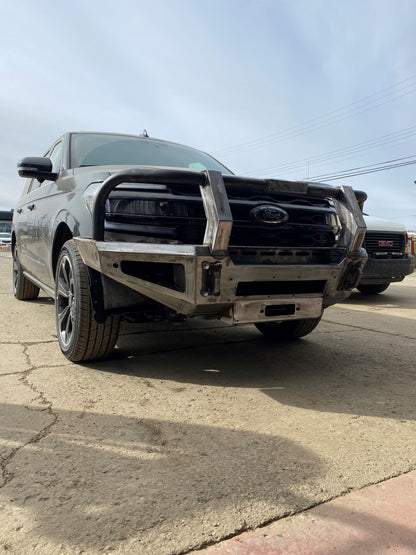 GRIDIRON 2018-2024 Ford Expedition Full Tube Winch Front Bumper