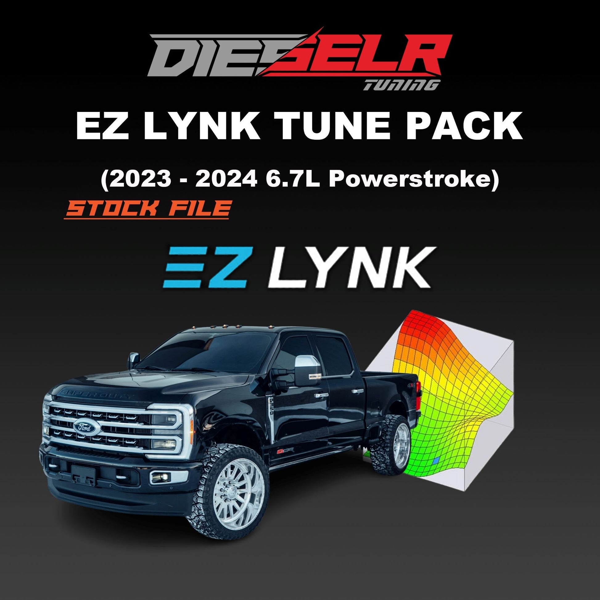 DIESELR EZ Lynk Tune Files (2023-2024 Powerstroke 6.7L) Tune Files DIESELR Tuning 