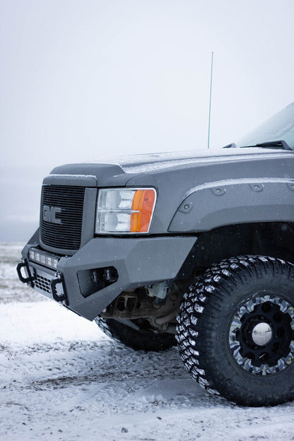 GRIDIRON 2007.5-2010 GMC 2500/3500 Base Front Bumper