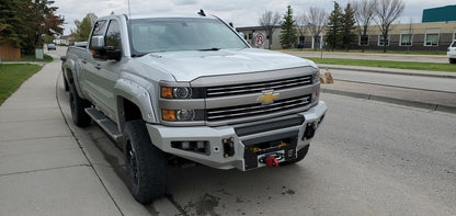 GRIDIRON 2015-2019.5 Chevrolet 2500/3500 Base Winch Front Bumper