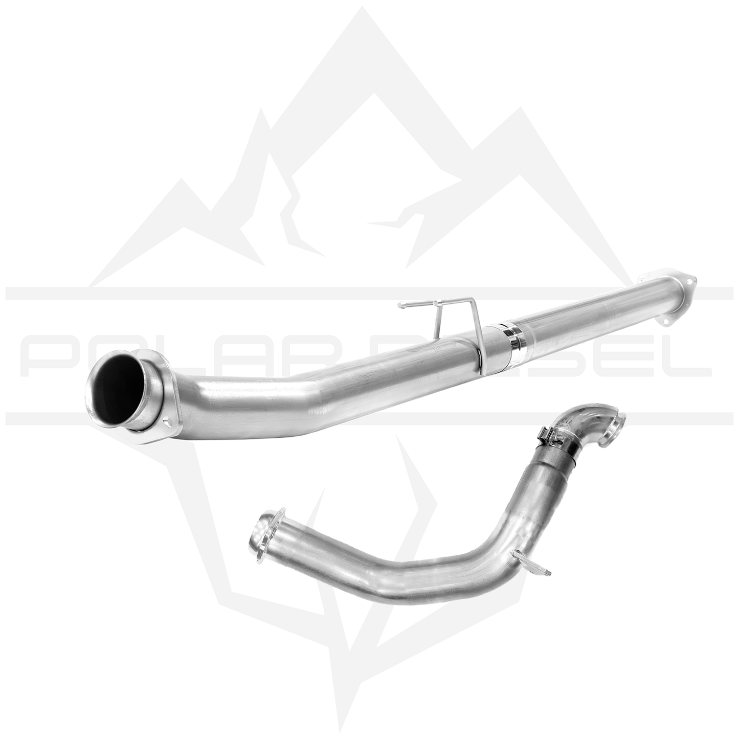 2023-2026 Ford Powerstroke 6.7L Polar Delete Pipe & Downpipe Package