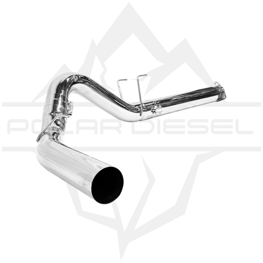 2011-2026 Ford Powerstroke 6.7L 304SS 5" Polished DPF Back Exhaust