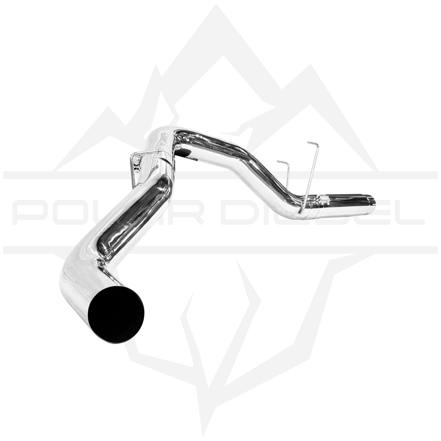 2019-2026 Cummins 6.7L 304SS 5" Polar Polished DPF Back Exhaust