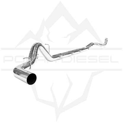 2011-2015 Duramax 6.6L 5" Polished Polar Exhaust