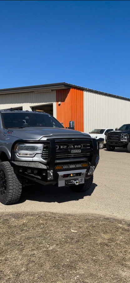 GRIDIRON 2019+ Ram 2500/3500/4500/5500 Full Tube Winch Front Bumper