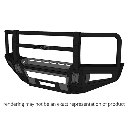 GRIDIRON 2019.5+ Chevrolet 2500/3500 Full Tube Winch Front Bumper