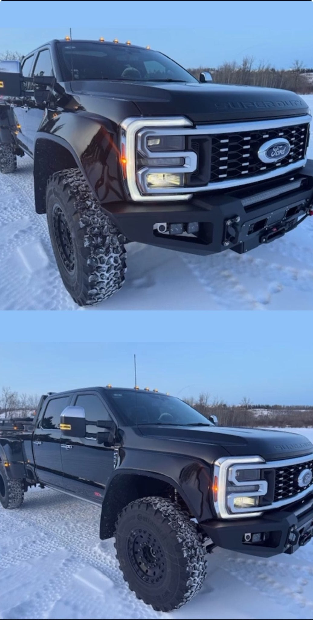 GRIDIRON 2023-2026 Ford F250-F550 Base Winch Front Bumper