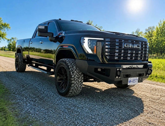 GRIDIRON 2024+ GMC 2500/3500 Base Winch Front Bumper