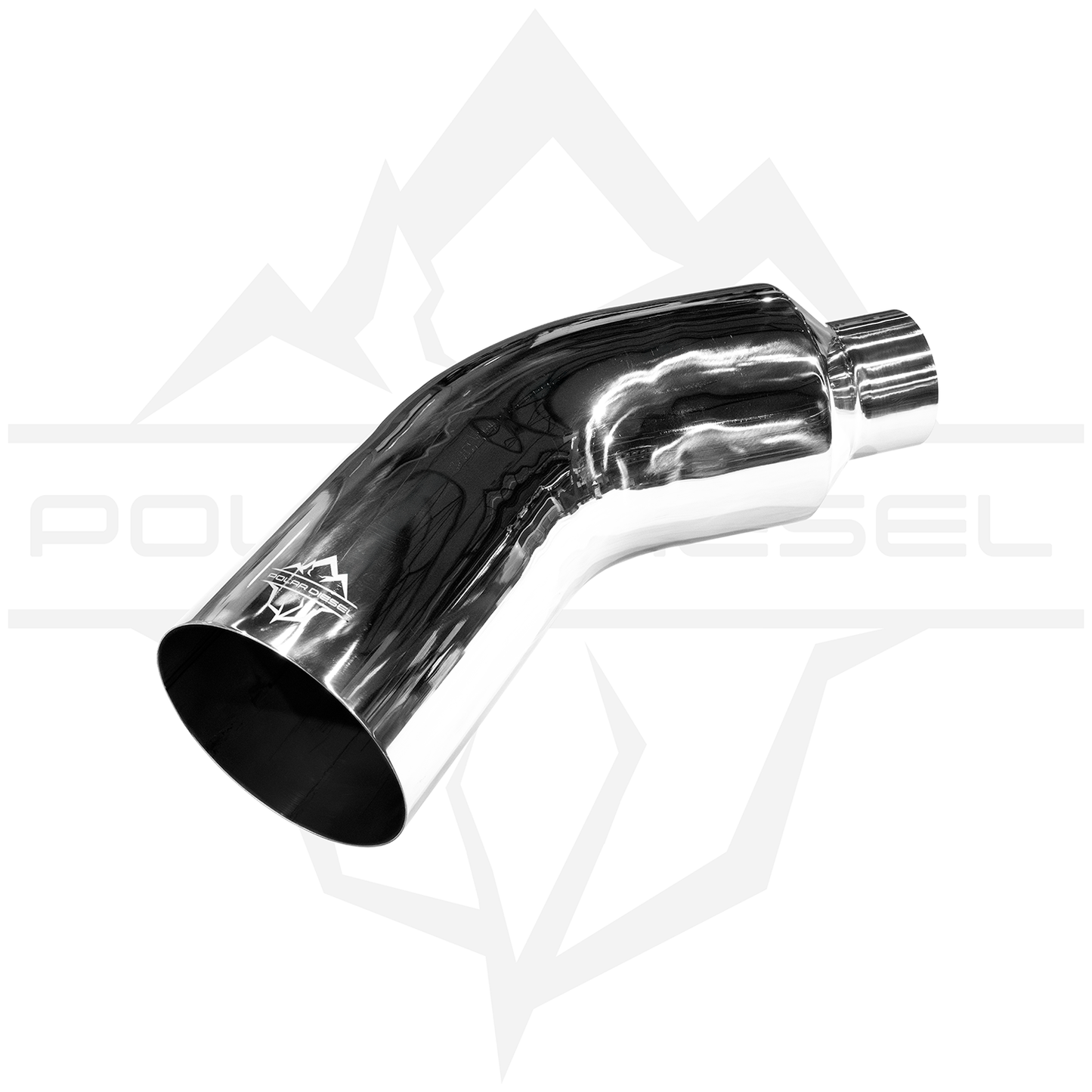 Polar Diesel Polished Exhaust Elbow