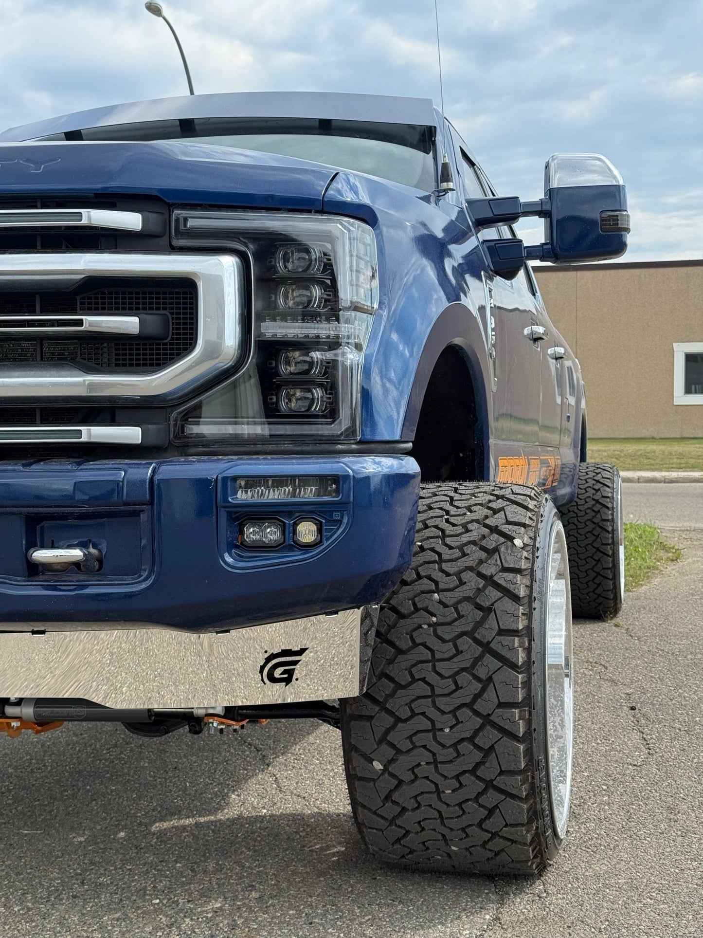 2020-2022 Ford Super Duty 4.5" Valance