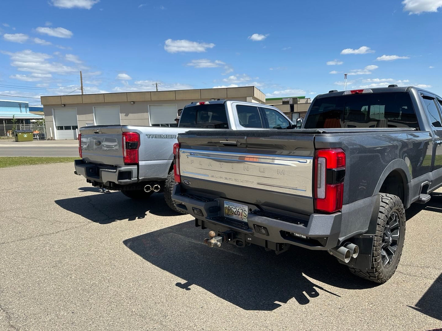 GRIDIRON 2017+ Ford F250-F450 Rear Bumper