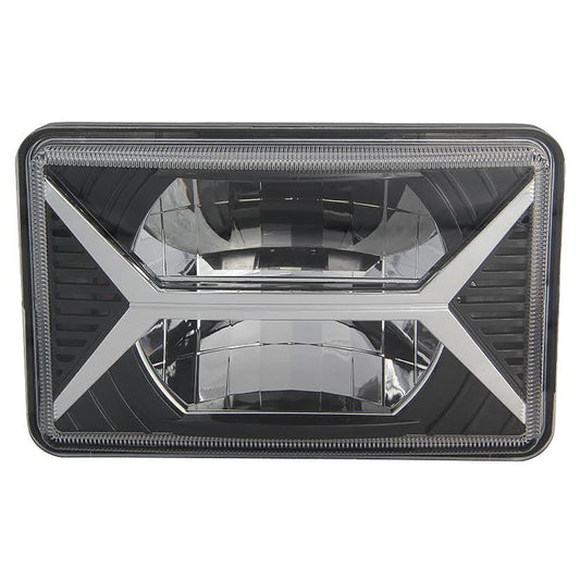 4x6 Sealed Beam Replacement LED HeadlightB DOT/SAE (Combo)10-20169