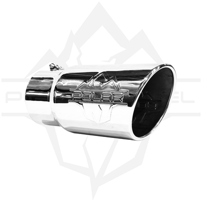 Polar Diesel 304SS Single Wall Polished Exhaust Tip