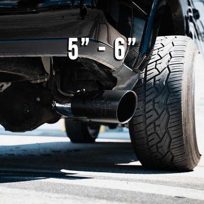Polar Diesel Black Oval Exhaust Tip