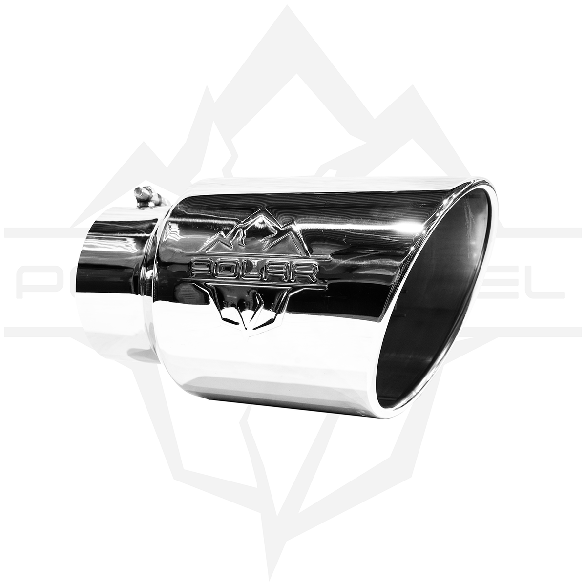 Polar Diesel 304SS Single Wall Polished Exhaust Tip