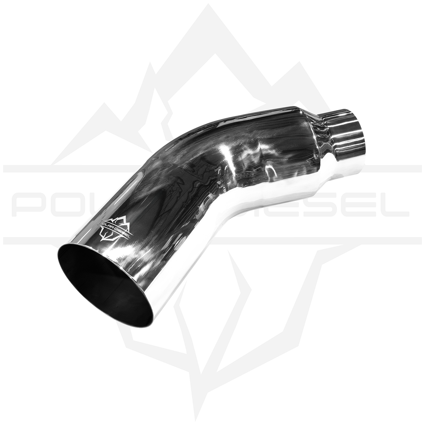 Polar Diesel Polished Exhaust Elbow